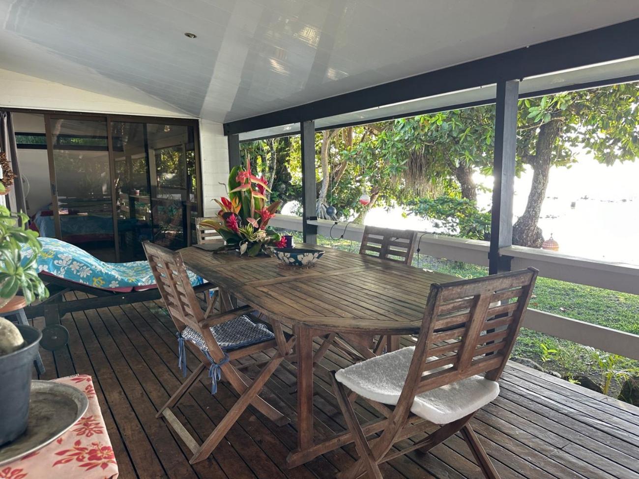 Villa Miri Miri - Bord De Mer Prive Tevaitoa エクステリア 写真
